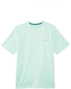 Vineyard Vines Kids Short Sleeves Whale Harbor Tee (Little Kid) | Shirts & Tops