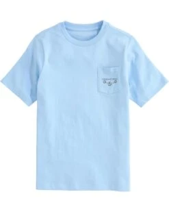 Vineyard Vines Kids Boys' Sketched Soccer Balls (Toddler/Little Kid/Big Kid) | Shirts & Tops