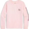 Vineyard Vines Kids Girls' Cheerleader Long Sleeve Tee (Little Kid) | Shirts & Tops -Every Day Wear Store 51tzXeos4L. AC SR736920
