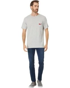 Vineyard Vines Football Whale Short Sleeve Pocket Tee | Shirts & Tops -Every Day Wear Store 613K6DGV2bL. AC SR736920