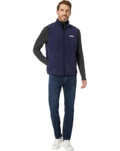 Vineyard Vines Harbor Fleece Vest | Coats & Outerwear -Every Day Wear Store 618VV3WKeL. AC SR736920