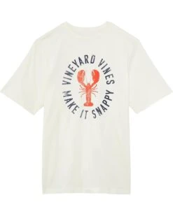 Vineyard Vines Kids Make It Snappy Short Sleeve Tee (Toddler/Little Kids/Big Kids) | Shirts & Tops