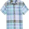 Vineyard Vines Kids Madras Short-Sleeve Shirt (Toddler/Little Kids/Big Kids) | Shirts & Tops -Every Day Wear Store 61RhdDApPUL. AC SR736920