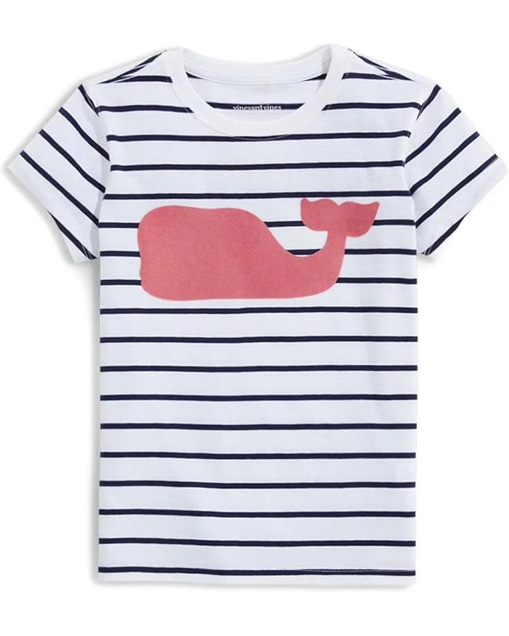 Vineyard Vines Kids Girls' Striped Whale Short Sleeves (Little Kid) | Shirts & Tops 3 Vineyard Vines Kids Girls' Striped Whale Short Sleeves (Little Kid) | Shirts & Tops