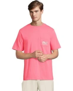 Vineyard Vines Bone Fishing Whale Fill Short Sleeve Tee | Shirts & Tops