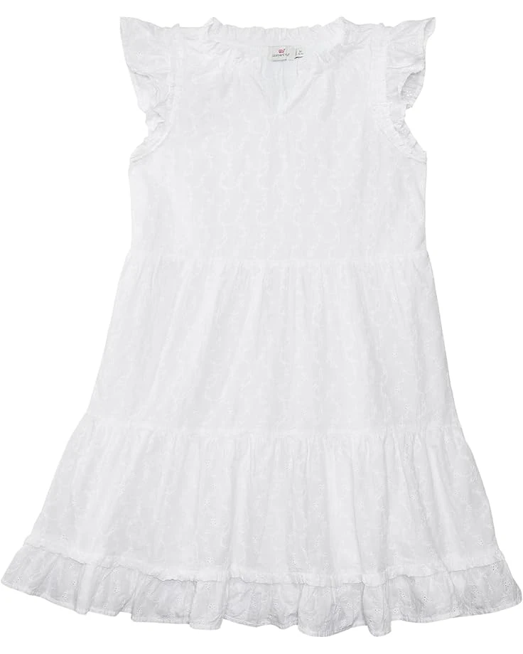 Vineyard Vines Kids Eyelet Ruffle Dress (Toddler/Little Kid/Big Kid) | Dresses 3 Vineyard Vines Kids Eyelet Ruffle Dress (Toddler/Little Kid/Big Kid) | Dresses