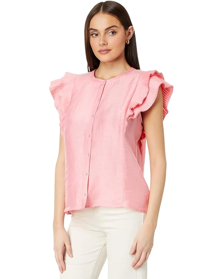 Vineyard Vines Flutter Sleeve Pintuck Top | Shirts & Tops 3 Vineyard Vines Flutter Sleeve Pintuck Top | Shirts & Tops