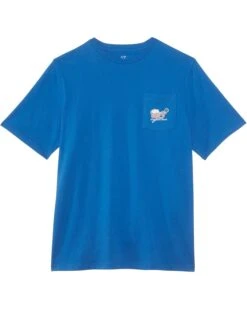 Vineyard Vines Kids Beach Lacrosse Short Sleeve Tee (Toddler/Little Kids/Big Kids) | Shirts & Tops