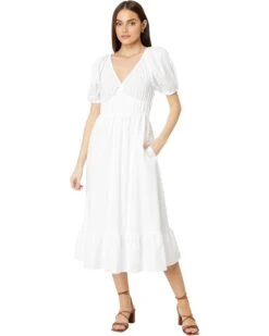 Vineyard Vines Poplin V-Neck Midi Dress | Dresses -Every Day Wear Store 61tP9nDJKEL. AC SR736920
