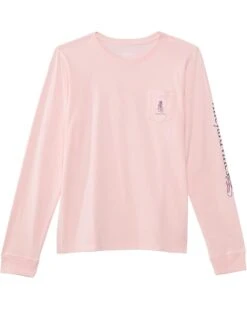 Vineyard Vines Ballerina Long Sleeve Tee (Toddler/Little Kid/Big Kid) | Shirts & Tops