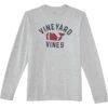 Vineyard Vines Kids Textured Football Long Sleeve Tee (Toddler/Little Kid/Big Kid) | Shirts & Tops