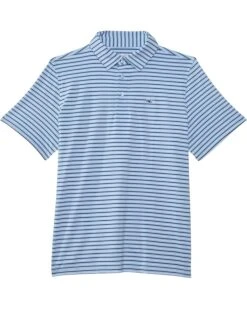 Vineyard Vines Kids Tri-Color Sankaty Polo (Toddler/Little Kid/Big Kid) | Shirts & Tops