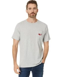 Vineyard Vines Football Whale Short Sleeve Pocket Tee | Shirts & Tops