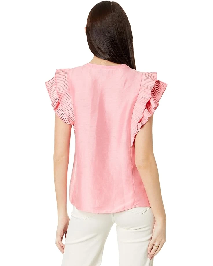 Vineyard Vines Flutter Sleeve Pintuck Top | Shirts & Tops 4 Vineyard Vines Flutter Sleeve Pintuck Top | Shirts & Tops - Image 2