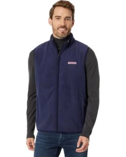 Vineyard Vines Harbor Fleece Vest | Coats & Outerwear