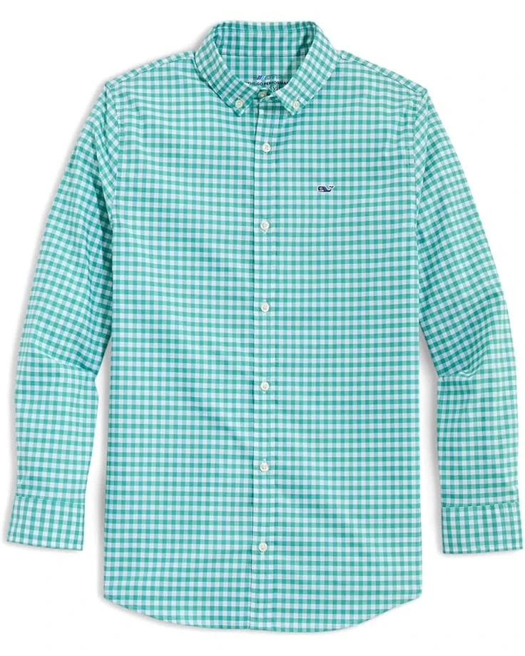 Vineyard Vines Kids Clssc Fit Gingham Otg Brrr Shirt (Toddler/Little Kids/Big Kids) | Shirts & Tops 3 Vineyard Vines Kids Clssc Fit Gingham Otg Brrr Shirt (Toddler/Little Kids/Big Kids) | Shirts & Tops
