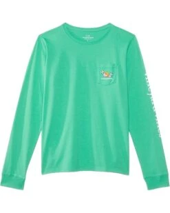 Vineyard Vines Soccer Long Sleeve Tee (Toddler/Little Kid/Big Kid) | Shirts & Tops
