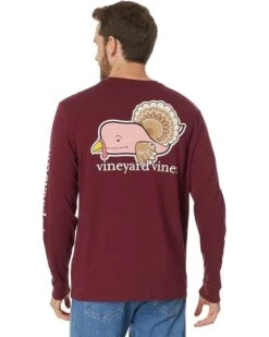 Vineyard Vines Turkey Character Whale Long Sleeve | Shirts & Tops -Every Day Wear Store 71qMv8GiLpL. AC SR736920