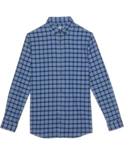 Vineyard Vines Kids Flannel Check Shirt (Toddler/Little Kids/Big Kids) | Shirts & Tops