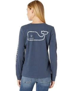 Vineyard Vines Long Sleeve Whale Print Tee | Shirts & Tops -Every Day Wear Store 81V36JsU3zL. AC SR736920
