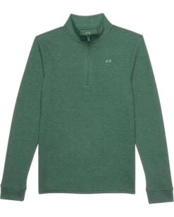 Vineyard Vines Kids Saltwater 1/4 Zip (Toddler/Little Kid/Big Kid) | Hoodies & Sweatshirts