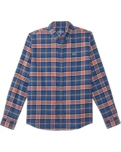 Vineyard Vines Kids Pocket Flannel Shirt (Big Kid) | Shirts & Tops