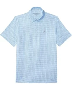 Vineyard Vines Kids Boys Printed Sankaty Polo(Toddler/Little Kids/Big Kids) | Shirts & Tops