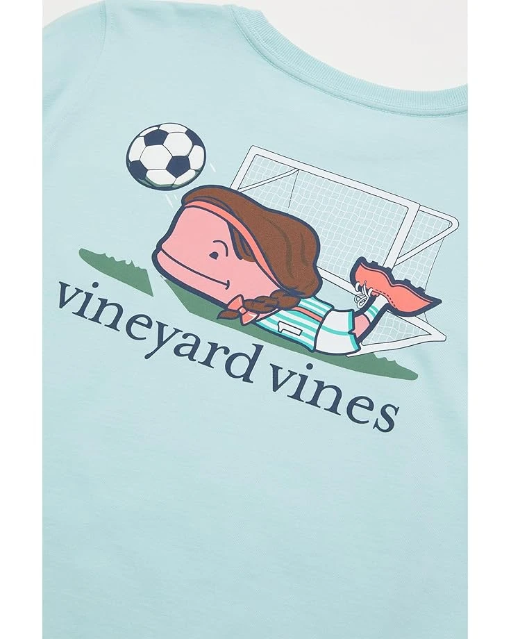 Vineyard Vines Kids Girls Soccer Whale Long Sleeve Tee (Toddler/Little Kid/Big Kid) | Shirts & Tops 4 Vineyard Vines Kids Girls Soccer Whale Long Sleeve Tee (Toddler/Little Kid/Big Kid) | Shirts & Tops - Image 2