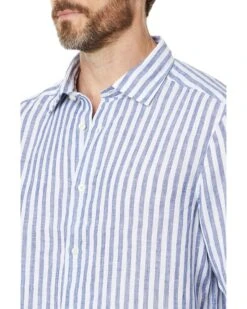 Vineyard Vines Stripe Linen Tisbury Shirt | Shirts & Tops -Every Day Wear Store 916RLyMUAgL. AC SR736920