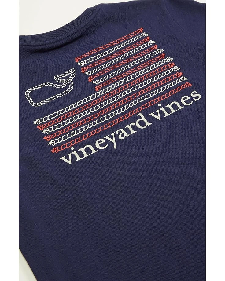 Vineyard Vines Kids Boys' Rope Flag Short Sleeves Tee (Little Kid) | Shirts & Tops 4 Vineyard Vines Kids Boys' Rope Flag Short Sleeves Tee (Little Kid) | Shirts & Tops - Image 2